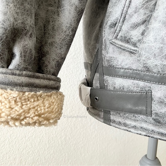 UO Urban Outfitters BDG Oversized Aviator Jacket - Picture 3 of 5